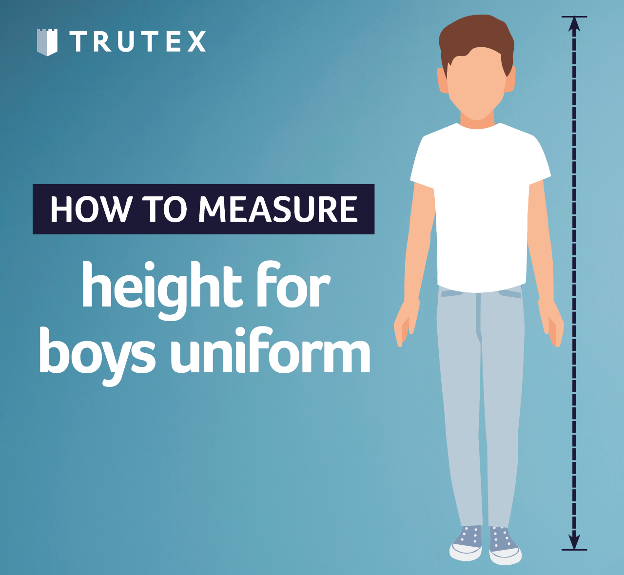 How to measure: height for boys uniform