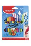 Helix Maped - Color Peps Jungle Colouring Felt Tip Pens