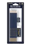 Helix Oxford HB Pencils With Plastic Sharpener and Eraser