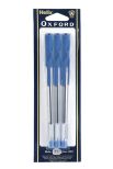 Helix Oxford Ballpoint Pens - Blue (Pack of 6)